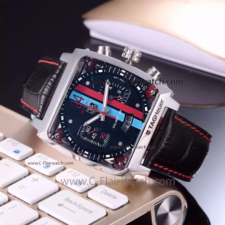 Copy Tag Heuer Monaco Twenty Four Concept Chronograph Watch Blue